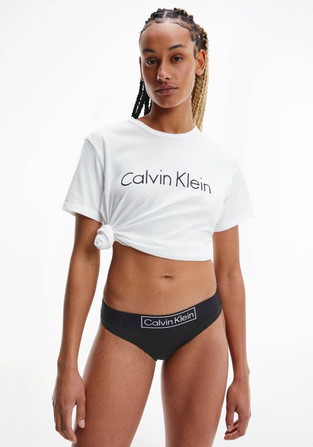Calvin Klein Slip met logo-opschrift bij de band