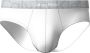 Calvin Klein Underwear Plus SIZE slip met middelhoge band model 'HIP BRIEF' - Thumbnail 2