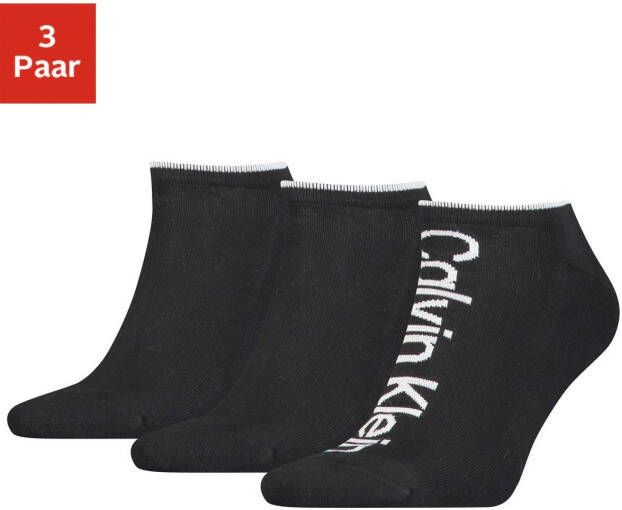 Calvin Klein Sneakersokken met middenvoetelastiek (3 paar)