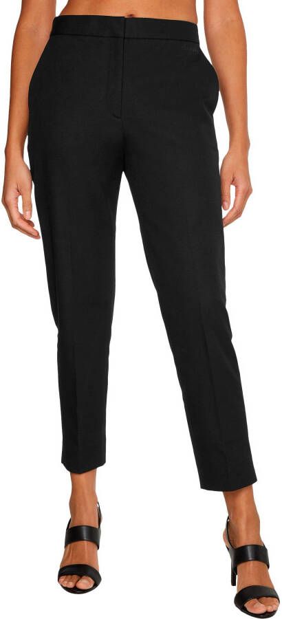 Calvin Klein Stretchbroek STRETCH GABARDINE SLIM PANT met 3d-logo bij de band