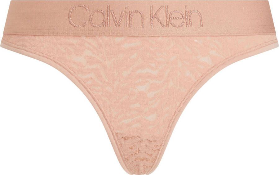 Calvin Klein Tanga THONG met logoband