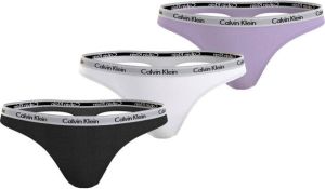 Calvin Klein String THONG 3PK (FF) in plus-size-maten (3 stuks Set van 3)
