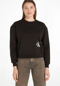 Calvin Klein Jeans Sweatshirt met kapmouwen