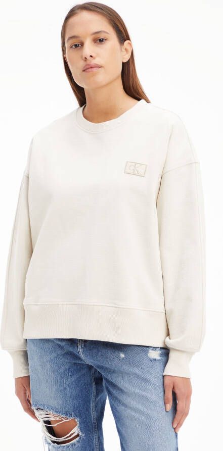 Calvin Klein Sweatshirt BADGE OVERSIZED CREW NECK