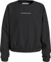 Calvin Klein Sweatshirt CKJ BOXY LOGO CN SWEATSHIRT - Thumbnail 1