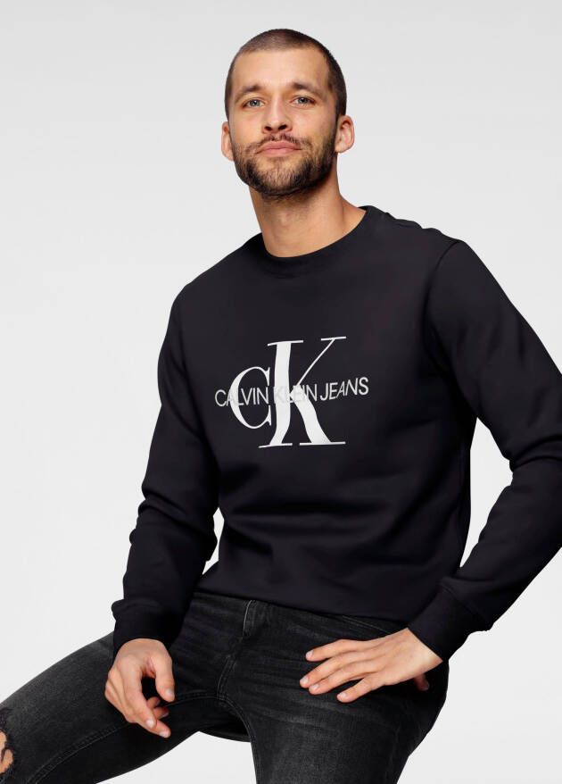 Calvin Klein Sweatshirt ICONIC MONOGRAM CREWNECK