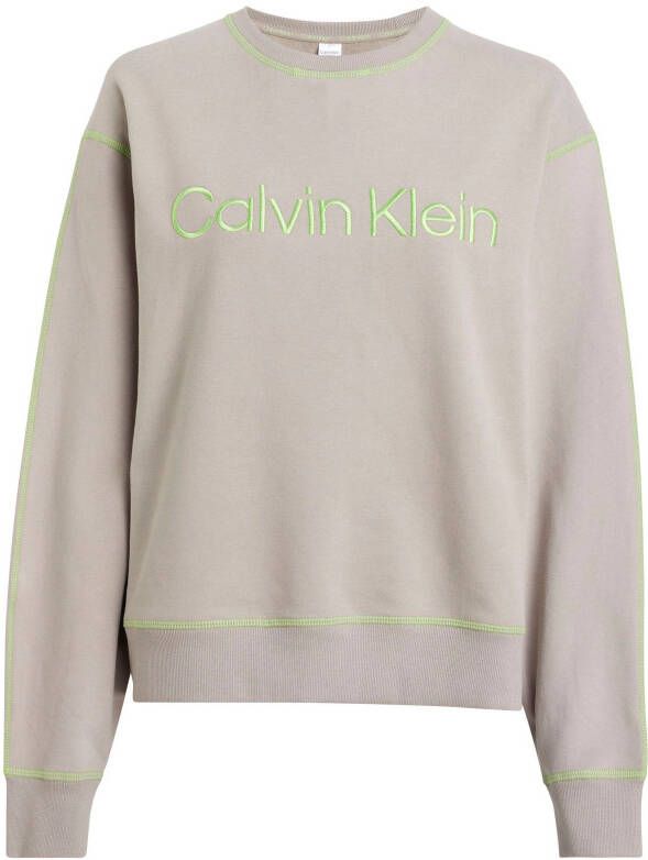 Calvin Klein Underwear Sweatshirt met contrastnaden model 'FUTURE SHIFT'