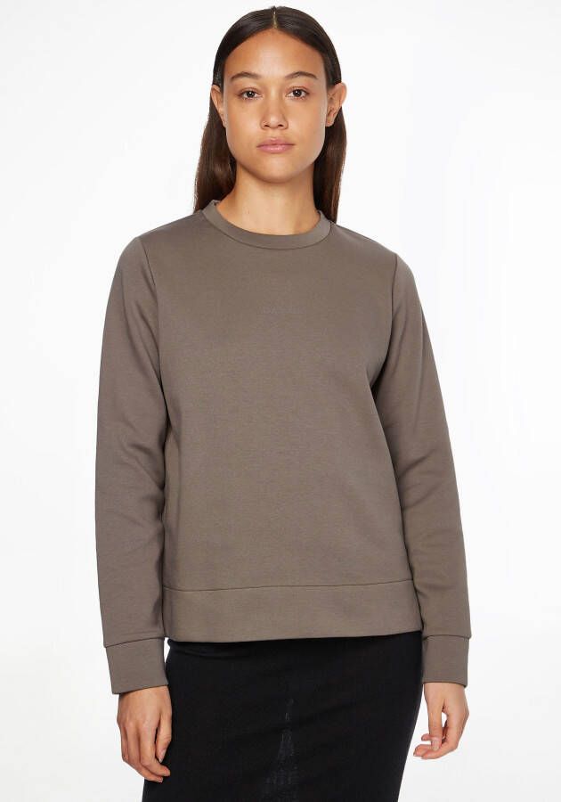 Calvin Klein Sweatshirt MICRO LOGO ESS SWEATSHIRT met logo-opschrift voor