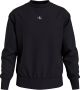 Calvin Klein Jeans Sweatshirt met logoprint model 'MICRO MONOLOGO CREW NECK' - Thumbnail 1