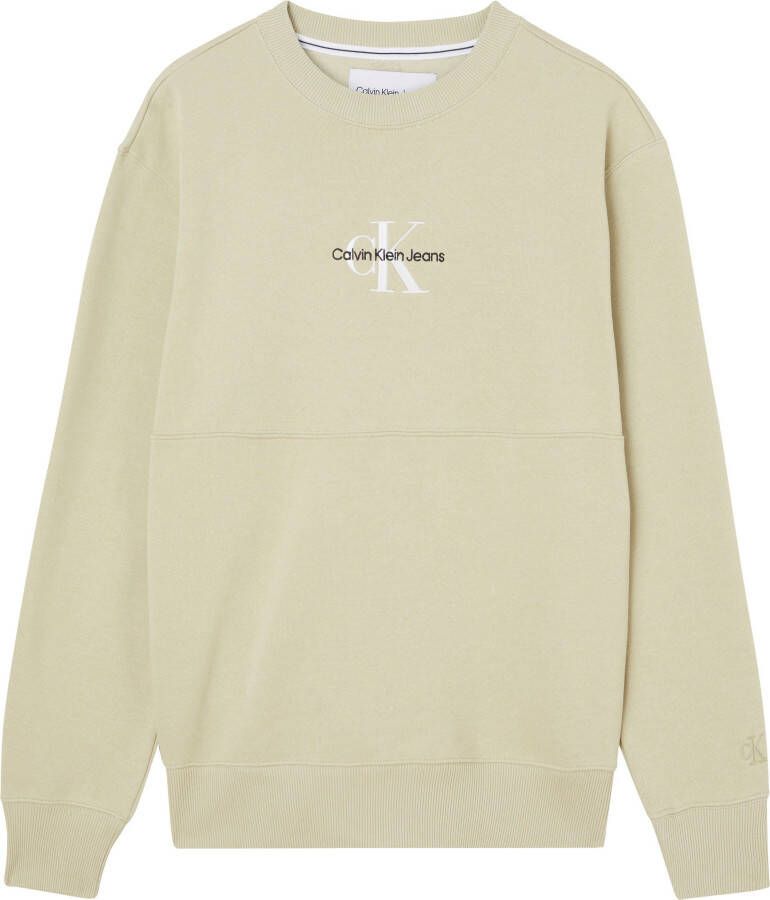Calvin Klein Sweatshirt MONOGRAM LOGO CREW NECK