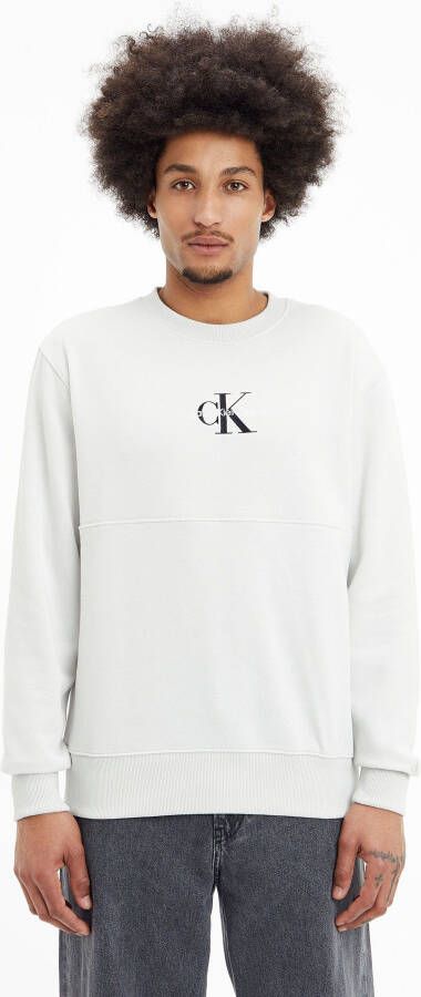 Calvin Klein Sweatshirt MONOGRAM LOGO CREW NECK
