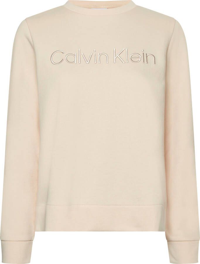 Calvin Klein Sweatshirt TONAL EMBROIDERY SWEATSHIRT met geborduurd ton sur ton -logo