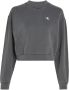 Calvin Klein Sweatshirt WASH RIB MIX SHORT CREW NECK - Thumbnail 1