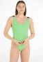 Calvin Klein Verfijnde zwemkleding met opvallende logo-elastiek Green Dames - Thumbnail 2