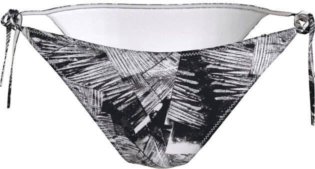 Calvin Klein Swimwear Bikinibroekje STRING SIDE TIE-PRINT in een look met patroon