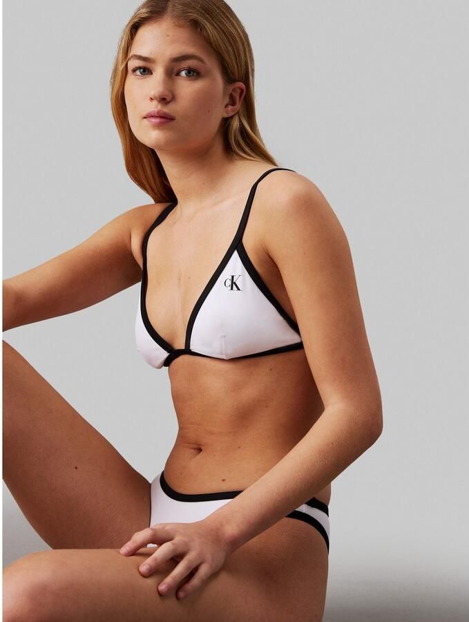Calvin Klein Swimwear Triangel-bikinitop TRIANGLE-RP met ck-logoprint - Foto 4