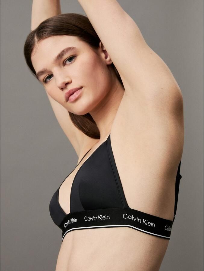 Calvin Klein Swimwear Triangel-bikinitop TRIANGLE-RP met logo op de onderste band - Foto 5