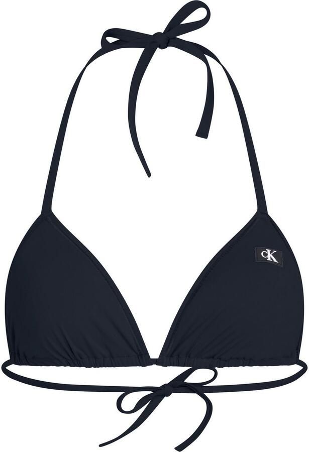 Calvin Klein Swimwear Triangel-bikinitop TRIANGLE-RP met logo-patch - Foto 5
