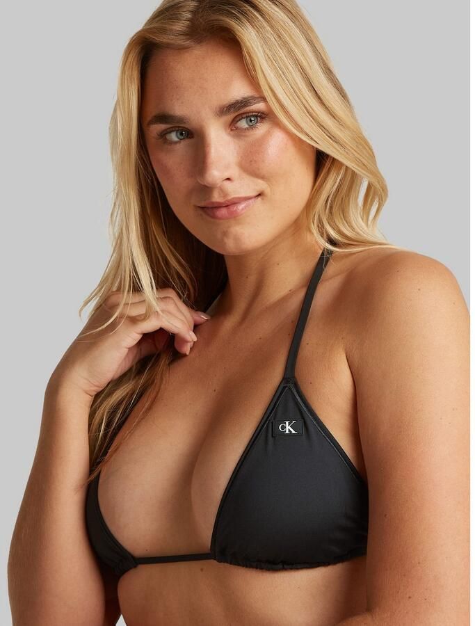 Calvin Klein Swimwear Triangel-bikinitop TRIANGLE-RP met logo-patch - Foto 2