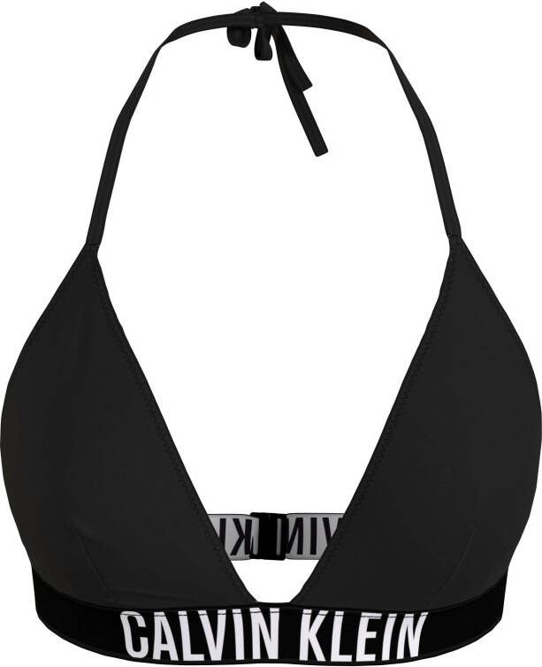 Calvin Klein Swimwear Triangel-bikinitop Classic met belettering