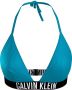 Calvin Klein Swimwear Triangel-bikinitop TRIANGLE-RP met stijlvol glittereffect - Thumbnail 1