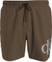 Calvin Klein Heren Zwemkleding Lente Zomer Collectie Brown Heren - Thumbnail 1