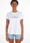 Calvin Klein Monologo T-shirt Wit J20J220717 YAF White Dames - Thumbnail 3