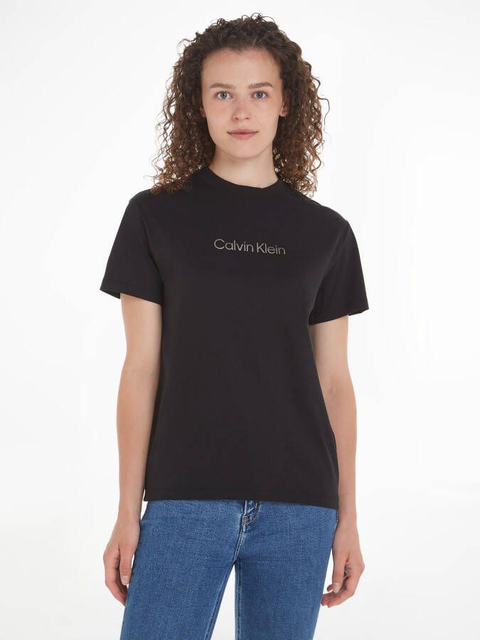 Calvin Klein T-shirt HERO METALLIC LOGO T-SHIRT