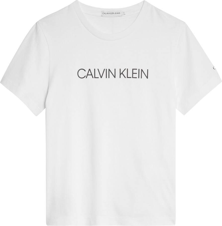 Calvin Klein Jeans T-shirt Korte Mouw INSTITUTIONAL T-SHIRT - Foto 2