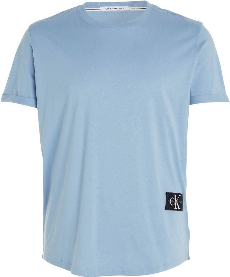 Calvin Klein T-shirt BADGE TURN UP SLEEVE met een ronde hals