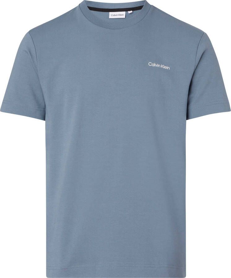 Calvin Klein T-shirt BT-MICRO LOGO INTERLOCK T-SHIRT met een logo-opschrift