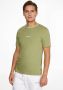 Calvin Klein Heren T-shirt met korte mouwen en ronde hals Green Heren - Thumbnail 2