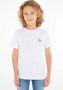 Calvin Klein Jeans T-shirt met labelprint model 'CHEST MONOGRAM' - Thumbnail 4