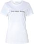 Calvin Klein Core Institutional Logo Slim Fit Shirt Dames - Thumbnail 3