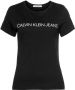 Calvin Klein T-shirt CORE INSTITUTIONAL LOGO SLIM FIT TEE met -logo-opschrift - Thumbnail 2