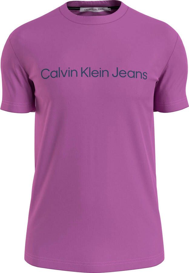 Calvin Klein T-shirt met logo-opschrift