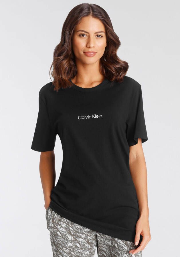 Calvin Klein T-shirt 000qs6756E Regelmatig fit Zwart Dames
