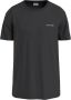 Calvin Klein T-shirt Micro Logo van dikke winterjersey met logoprint - Thumbnail 2