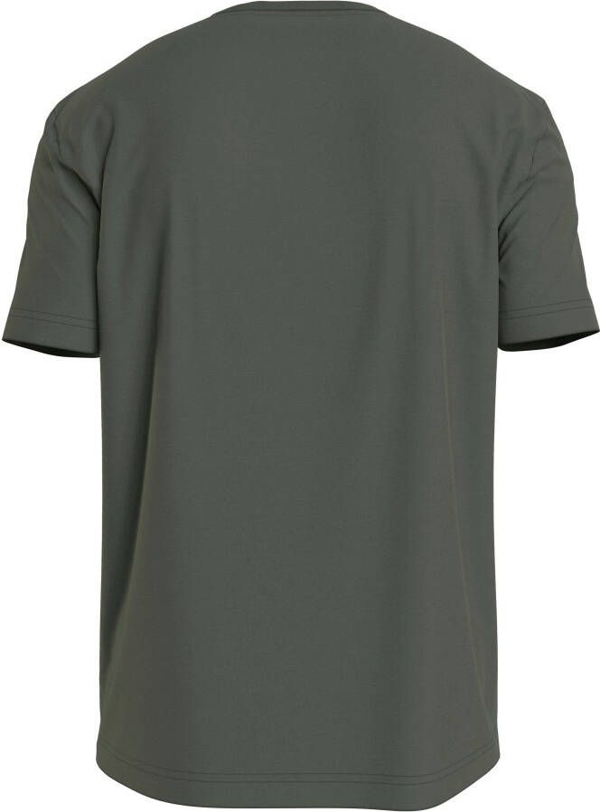 Calvin Klein T-shirt MICRO LOGO INTERLOCK T-SHIRT met merklabel