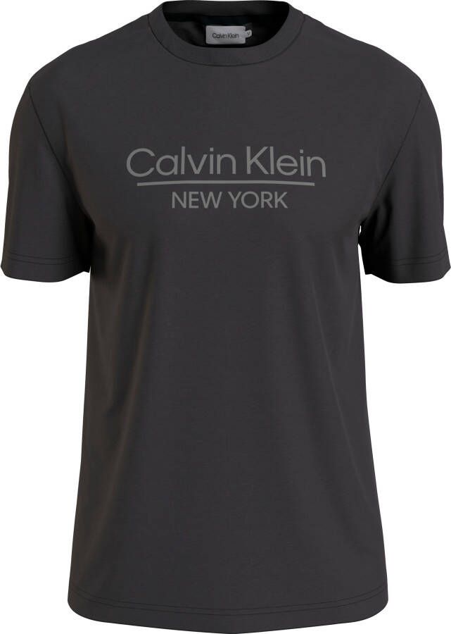 Calvin Klein T-shirt NEW YORK LOGO T-SHIRT van puur katoen