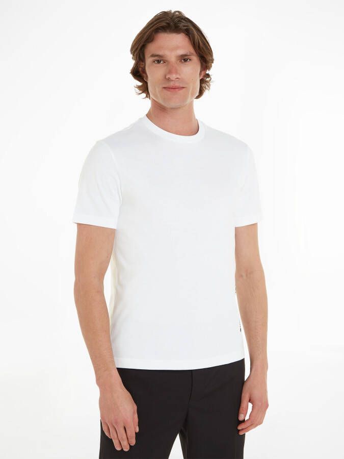 CK Calvin Klein T-shirt van katoen met labeldetail
