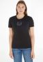 Calvin Klein Jeans Zwart Print T-shirt voor vrouwen Black Dames - Thumbnail 3