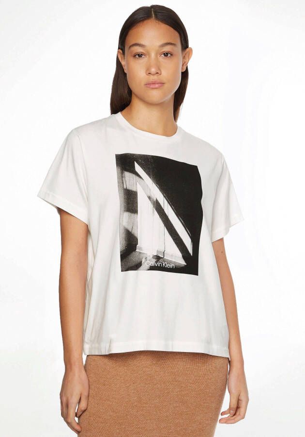 Calvin Klein T-shirt SHADOW BOX PRINT T-SHIRT