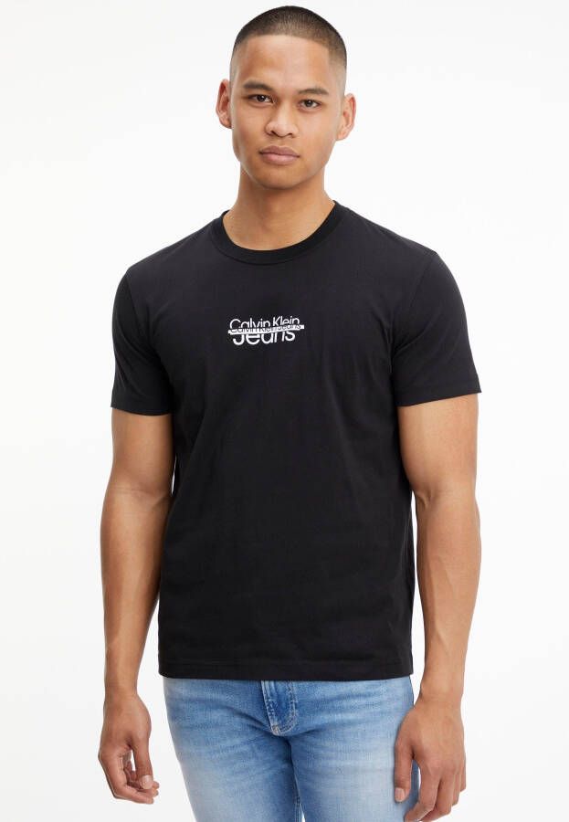 Calvin Klein T-shirt SMALL DISRUPTED LACQUER LOGO TEE