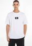 Calvin Klein T-shirt S S CREW NECK met logoprint op borsthoogte - Thumbnail 2