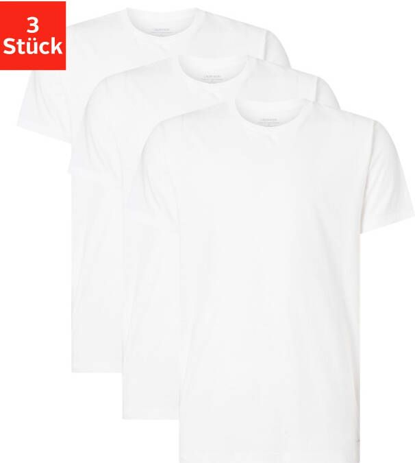 Calvin Klein Underwear T-shirt met stretch in een set van 3 stuks