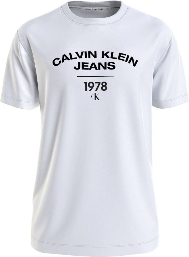 Calvin Klein T-shirt VARSITY CURVE LOGO T-SHIRT