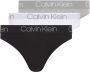Calvin Klein T-string 3PK HIGH LEG TANGA (3 stuks Set van 3) - Thumbnail 2