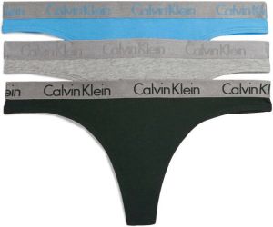Calvin Klein Underwear Strings in een set van 3 stuks model 'CAROUSEL PANTY TABLE'