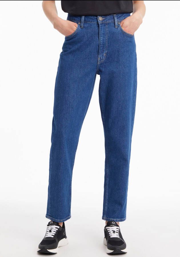 Calvin Klein Tapered jeans HR TAPERED MID BLUE
